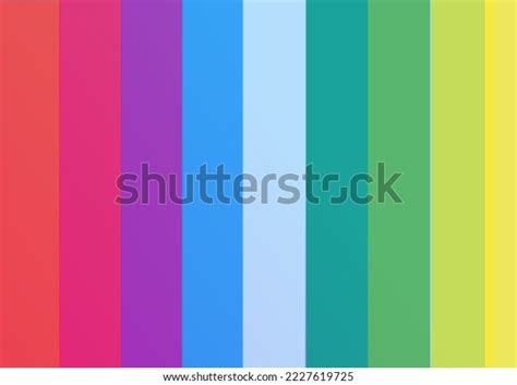 Interesting Color Palette Background Stock Illustration 2227619725 ...