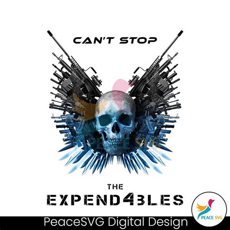 Cant Stop the Expendables 4 Trailer Song PNG Download - PeaceSVG