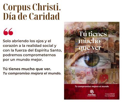 Dia De Caridad Corpus Christi Caritas Madrid