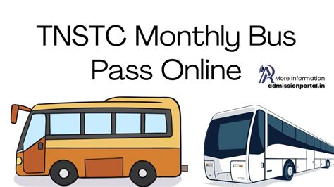 TNSTC Monthly Bus Pass Online 2024 - AdmissionPortal - APFYC