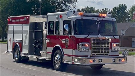 Saginaw Township Mi Fd E Responding Vehicle Pi Youtube