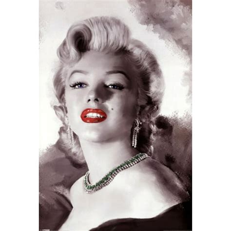 Marilyn Monroe - Diamonds Are a Girl's Best Friend Poster Print (24 x ...