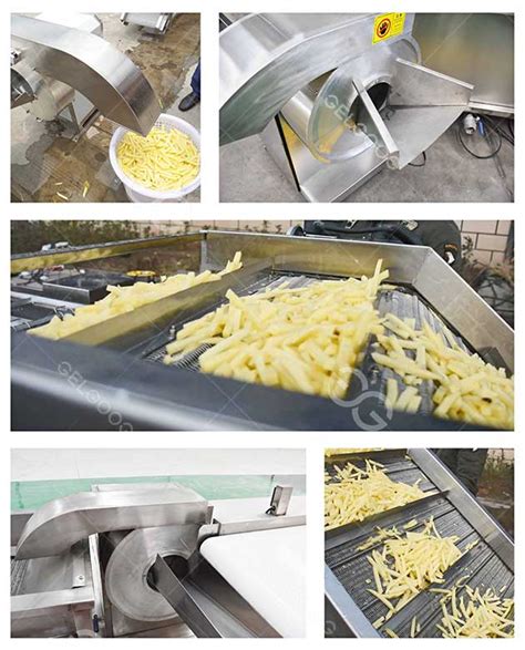 French Fries Potato Chips Cutter Machine Stainless Steel