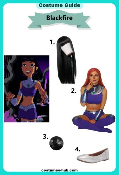 Blackfire Costume