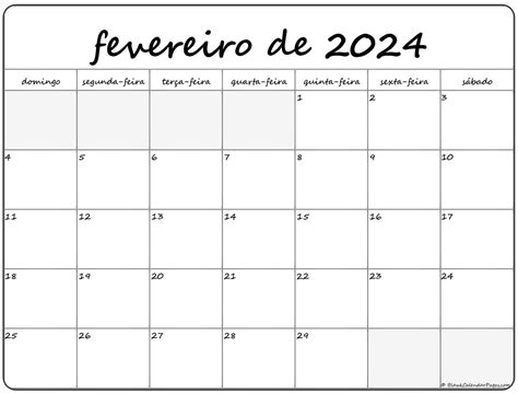 Fevereiro De Calendario Gr Tis Em Portugu S Calendario Fevereiro