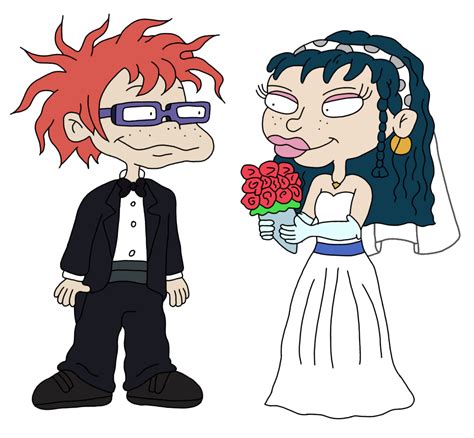 Chuckie And Samantha Gets Married By Valentinapauletteada On Deviantart