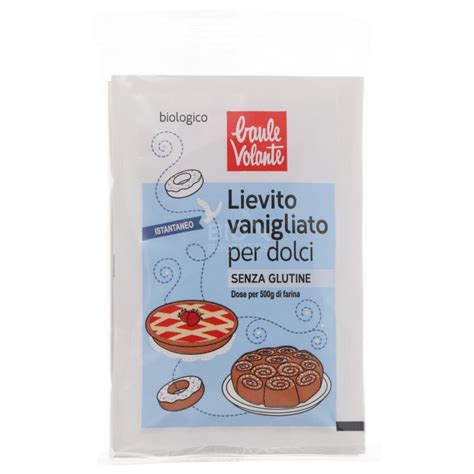 Lievito Vanigliato Istantaneo Bio Per Dolci