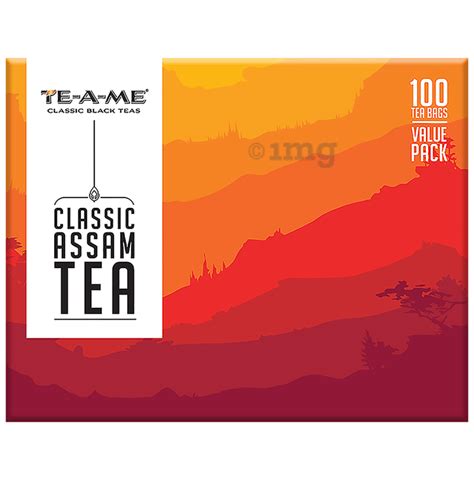 Te A Me Classic Assam Black Tea Bags 100 Each Buy Box Of 10 Pack At Best Price In India 1mg