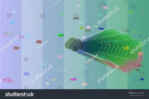 Mist Background Template Stock Vector (Royalty Free) 643388986 | Shutterstock