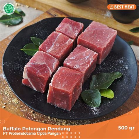 Jual Daging Kerbau Potongan Rendang Gr Shopee Indonesia