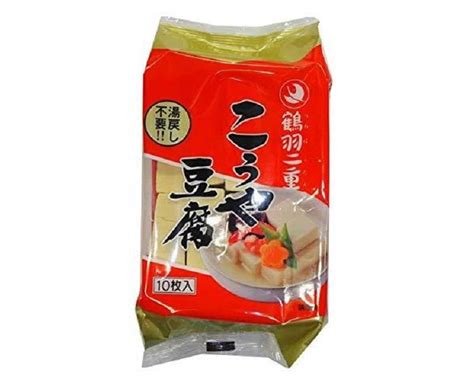 登喜和冷凍 鶴羽二重こうや豆腐 155g 10枚入 ロヂャース通販店