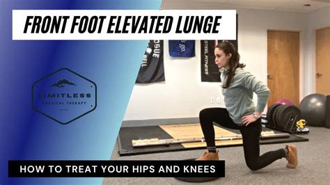 Front Foot Elevated Lunges Youtube