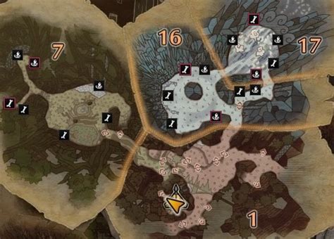 【mhwアイスボーン】導きの地の採取ポイントと仕様 氷雪地帯の鉱脈と骨塚も掲載【モンハンワールド】 ゲームウィズ