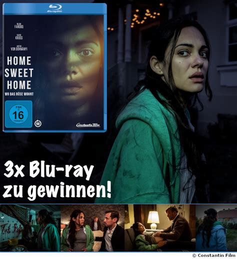 BLURAY DISC DE verlost 3 x Home Sweet Home Wo das Böse wohnt auf