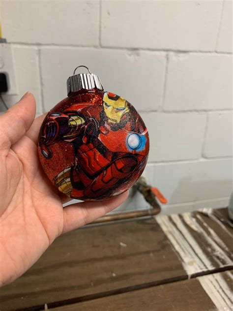 Handmade Avengers Christmas Ornaments Your Choice Etsy