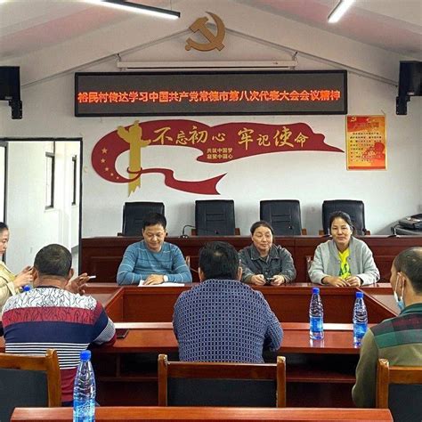 西洲乡各村场学习贯彻常德市第八次党代会精神西湖