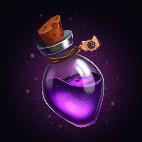 Glass Potion Bottle Icon On Behance