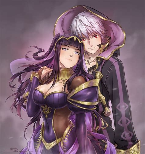 Bridal Tharja And Robin In 2020 Fire Emblem Character Zelda Characters