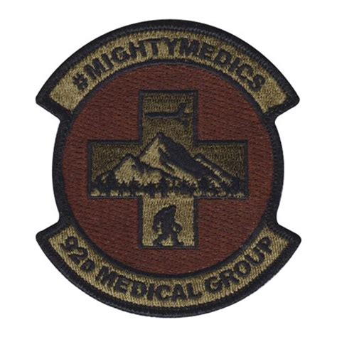 92 Mdg Mighty Medics Ocp Patch 92nd Medical Group Patches