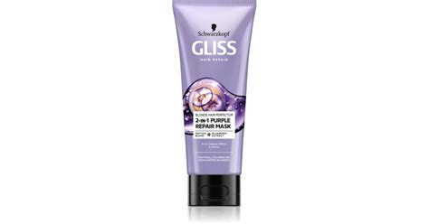 Schwarzkopf Gliss Blonde Hair Perfector Regeneruj Ca Maska Do W Os W