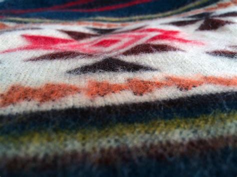 Extra Large Soft Warm Alpaca Wool Blanket Plaid Andean Design X