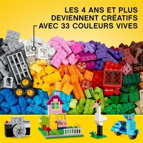 Lego Classic Boîte De Briques Créatives Deluxe 10698 Lego La Boîte à