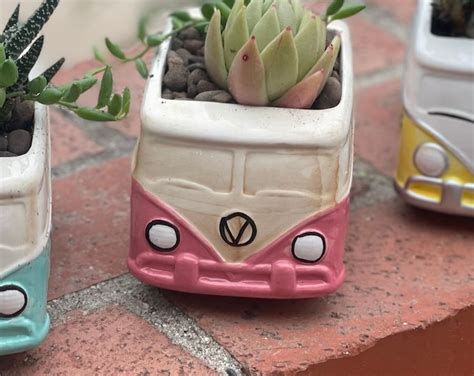 Vw Bus Planter Bulk 10 Pieces Etsy