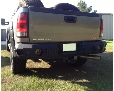 Hammerhead Armor Silverado Sierra Rear Bumper With Sensors For 11 14