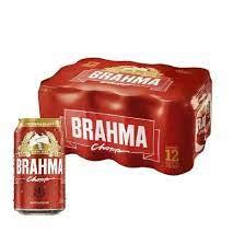 Cerveja Brahma Chopp Lata 350ml CX 12 UN Shopee Brasil