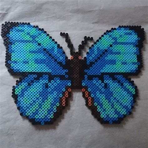 Butterfly Hama Beads By Blondiekarooo Perler Beads Designs Perler