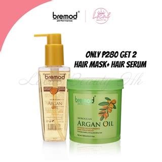 Bremod Performance Hair Serum Morrocan Argan Oil Hair Oil Repair