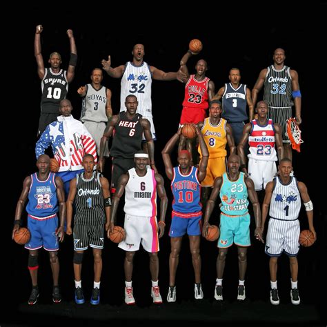 My Enterbay NBA figure collection : r/ActionFigures