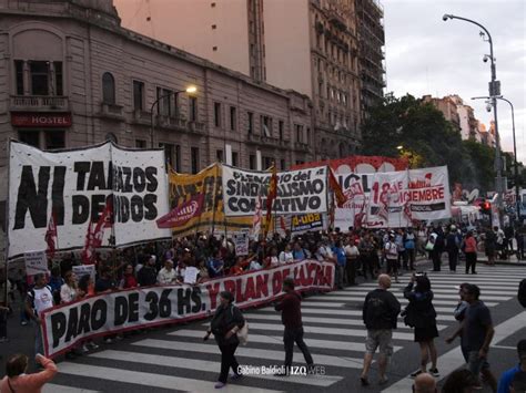 Marcha Contra El Tarifazo Y Los Despidos Izquierda Web