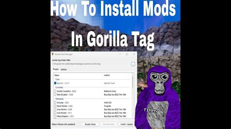 How To Get Mods After The New Gtag Patch Gorilla Tag Lux Mod