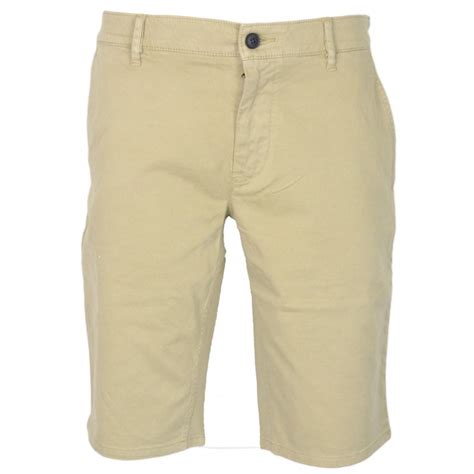 Hugo Boss Schino Slim Cotton Beige Chino Shorts Clothing From N22 Menswear Uk