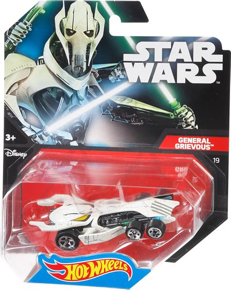 Hot Wheels Star Wars Character Car General Grievous Toptoy