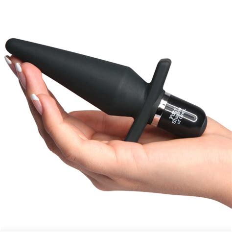 Plug Anal Vibrant Silicone Delicious 50 Nuances De Grey