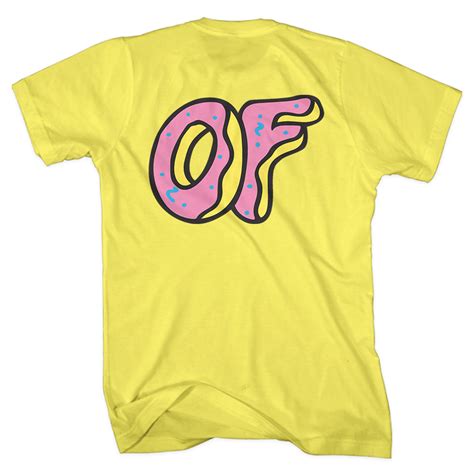 Odd Future Classic Logo Tee ‚Äì Yellow Ofwgkta Tee Odd Future Ofwgkta