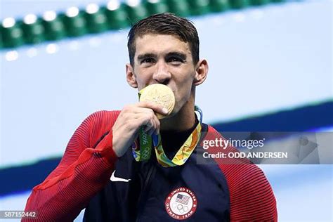 Michael Phelps Medals Photos And Premium High Res Pictures Getty Images