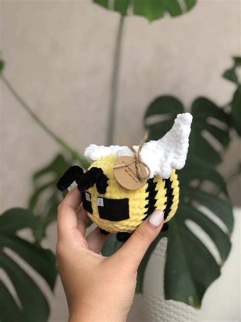 Minecraft bee plush – Artofit