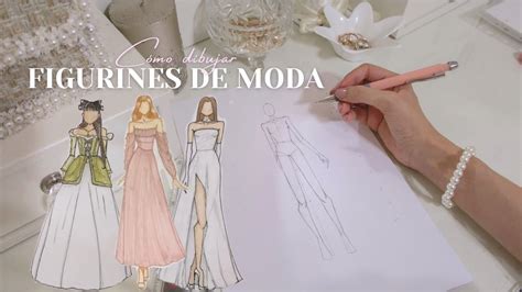 C Mo Dibujar Figurines De Moda Paso A Paso Carolette Martin Youtube