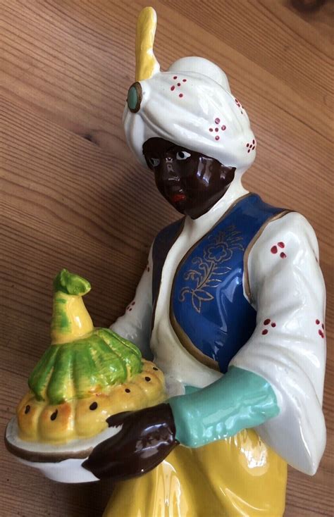 Graf Von Gerlitzen Porzellan Sarotti Werbefigur 28 Cm Neuwertig EBay