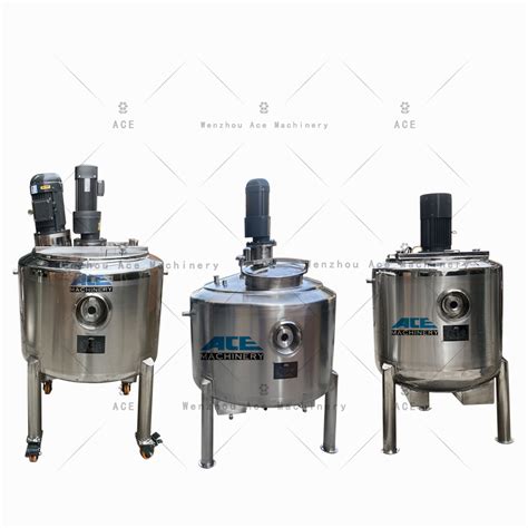 Mixing Tank With Agitator Liquid Chemical Blending Tank Agitator Tank