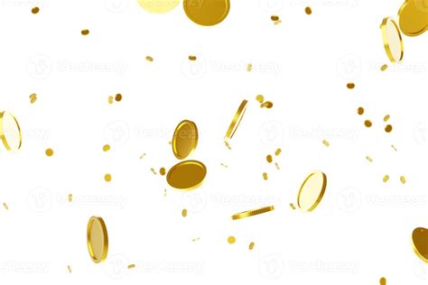 Golden coins falling background 22629201 Stock Photo at Vecteezy