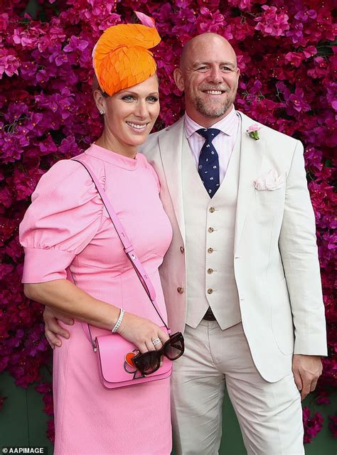 Magic Millions Zara And Mike Tindall Lead Star Arrivals Daily Mail Online