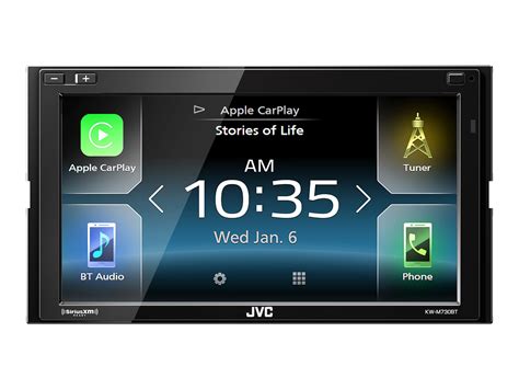 JVC KW M730BT Digital Receiver Display 6 8 Touch Screen In