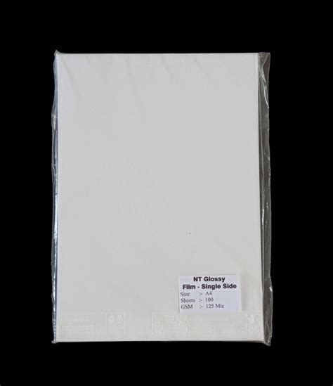 Plastic Film Non Tearable Glossy Paper Gsm 120 150 At Rs 1000