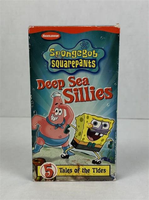 Deep Sea Sillies Spongebob Squarepants Vhs Nickelodeon