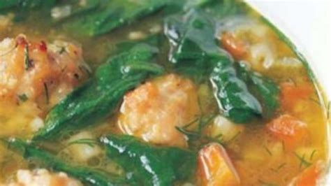 Barefoot Contessa Italian Wedding Soup - Delish Sides