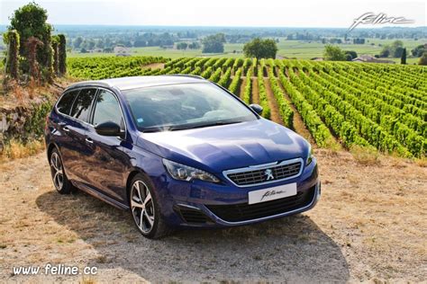 Photo Essai Peugeot 308 SW GT Bleu Magnetic 2 0 BlueHDi 180 EA